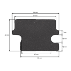 Súprava tesnení pre Čínske motorové píly a píly z hobbymarketov obsah motora 45 ccm - 58 ccm