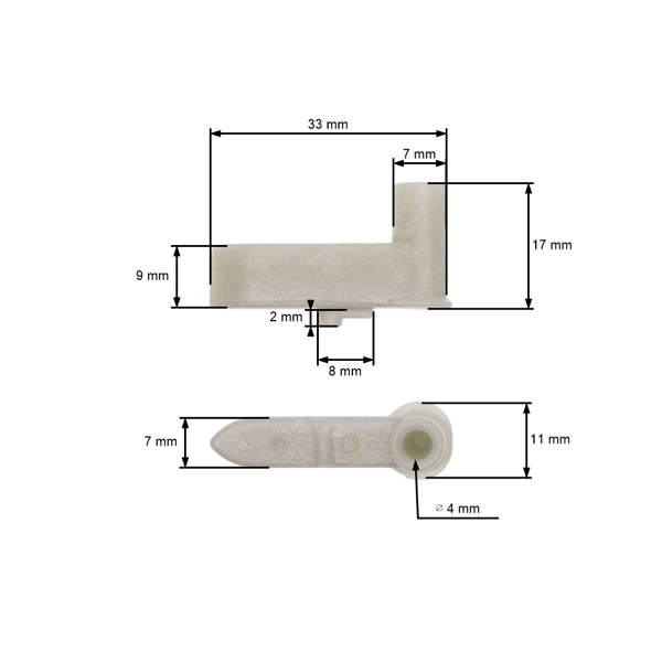 Súprava západky štartéra pre motory Briggs & Stratton Sprint Classic Quatro 3,0 PS - 6,0 PS originálny diel (OEM 004204 281505 281505S 4204 131652092 131652092)