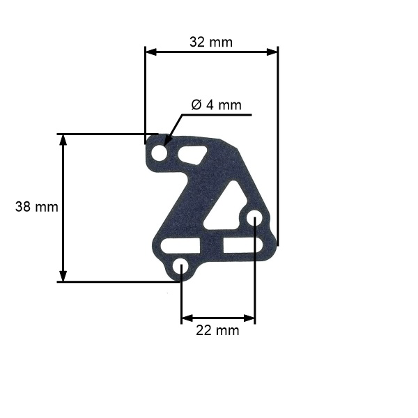 Tesnenie olejového čerpadla pre motorové píly Stihl MS380 MS381 031 038 042AV 048 056 (OEM 11176491100)