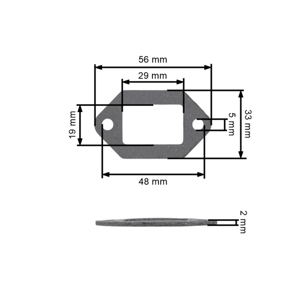 Tesnenie výfuku pre motorové píly Stihl MS341 MS361 (OEM 11251490601)