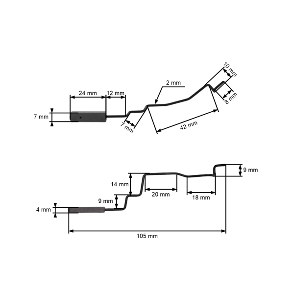Tiahlo plynu pre motorové píly Husqvarna 340 345 346XP 350 351 353 Jonsered 2141 2145 2150 CS2141 CS2147 CS2150 CS2152 CS2153 (OEM 503889201)