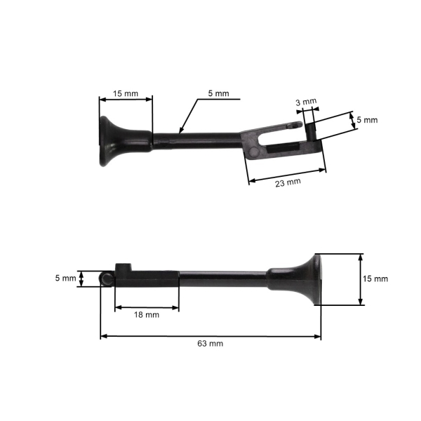 Tiahlo sytiča pre Čínske motorové píly a píly z hobbymarketov s obsahom motora 38 ccm