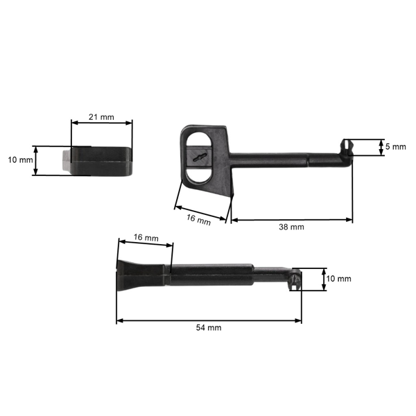 Tiahlo sytiča pre motorové píly Husqvarna 36 41 136 137 141 142 (OEM 530029831)