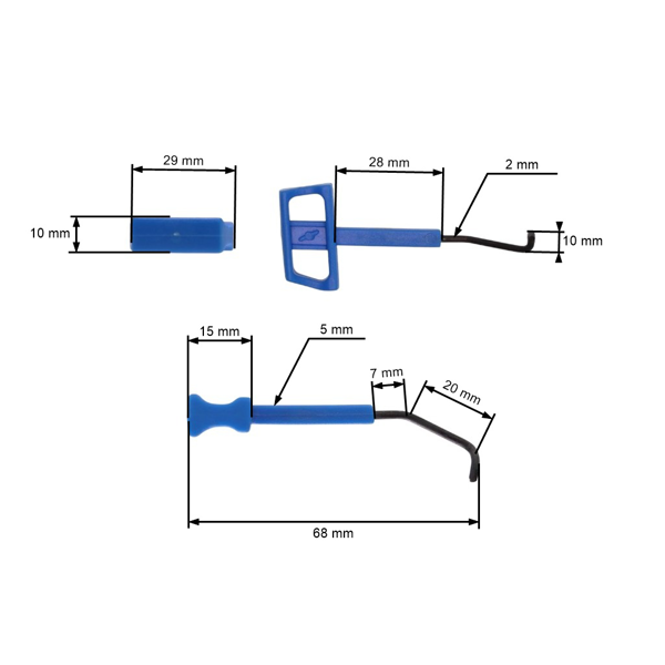 Tiahlo sytiča pre motorové píly Husqvarna 395XP (OEM 537018301)
