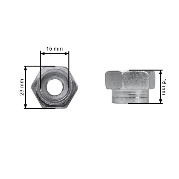Univerzálna poloautomatická vyžínacia hlava pre krovinorezy a motorové vyžínače s vonkajším priemerom 130 mm so sadou adaptérov