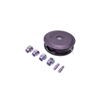 Univerzálna poloautomatická vyžínacia hlava pre krovinorezy a motorové vyžínače s vonkajším priemerom 130 mm so sadou adaptérov