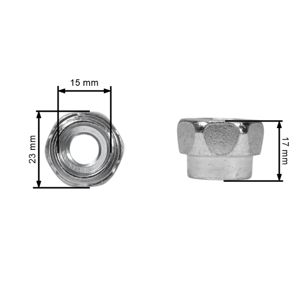 Univerzálna poloautomatická vyžínacia hlava pre krovinorezy a motorové vyžínače s vonkajším priemerom 130 mm so sadou adaptérov