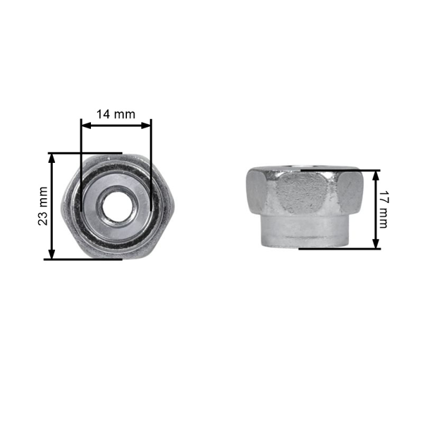 Univerzálna poloautomatická vyžínacia hlava pre krovinorezy a motorové vyžínače s vonkajším priemerom 130 mm so sadou adaptérov