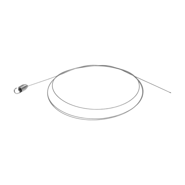 Univerzálne lanko z nehrdzavejúcej ocele s pružinou dĺžky 2500 mm