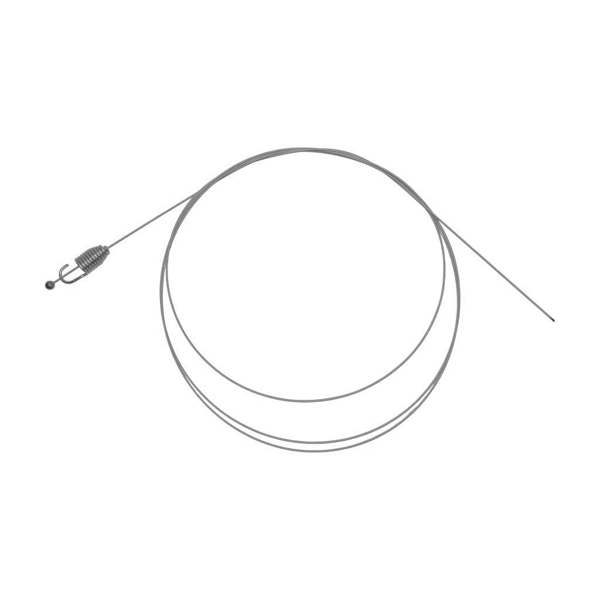 Univerzálne lanko z nehrdzavejúcej ocele s pružinou dĺžky 2500 mm