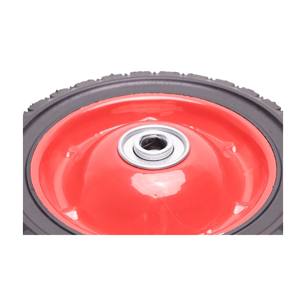 Univerzálne oceľové koleso s ložiskom pre záhradné kosačky priemer 175 mm gumová pneumatika