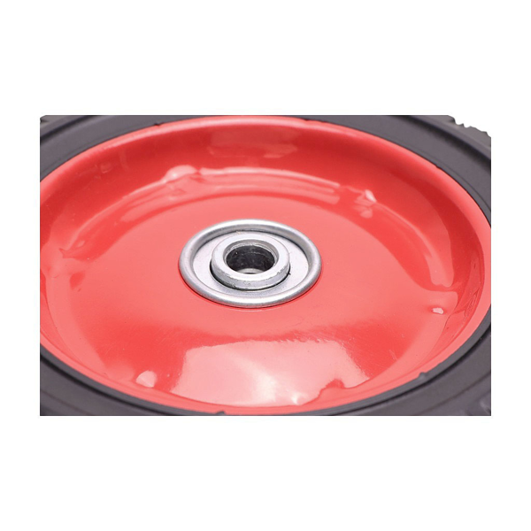 Univerzálne oceľové koleso s ložiskom pre záhradné kosačky priemer 175 mm gumová pneumatika