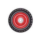 Univerzálne oceľové koleso s ložiskom pre záhradné kosačky Priemer gumovej pneumatiky 150 mm
