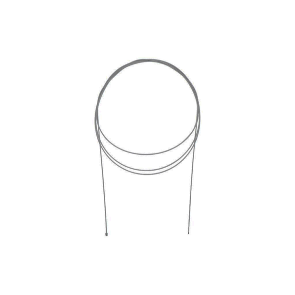 Univerzálne oceľové lanko z nehrdzavejúcej ocele veľkosti 2500 mm typu malé T