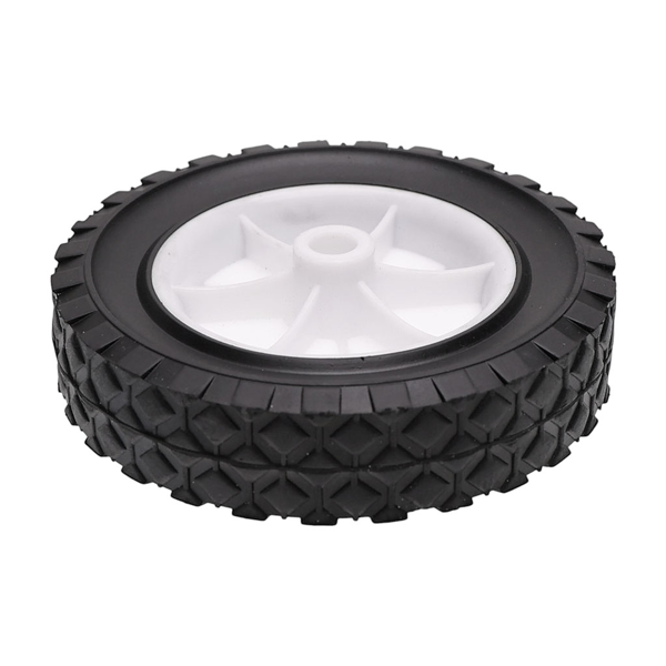Univerzálne plastové koleso pre záhradné kosačky priemer 150 mm gumová pneumatika