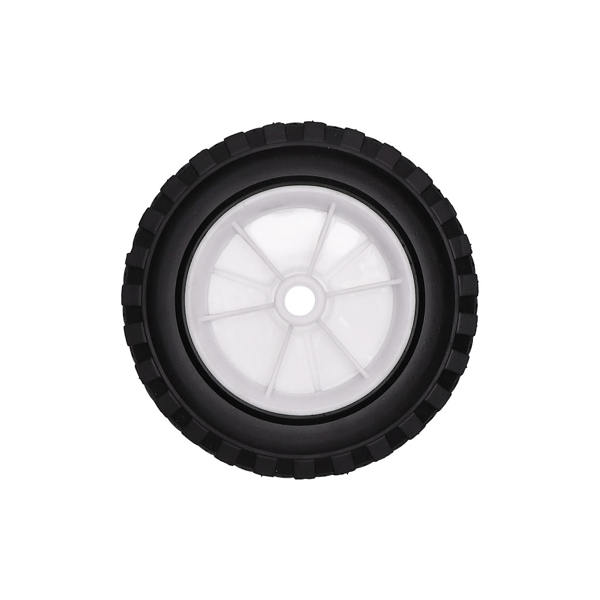 Univerzálne plastové koleso pre záhradné kosačky priemer 150 mm gumová pneumatika