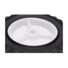 Univerzálne plastové koleso pre záhradné kosačky priemer 150 mm gumová pneumatika