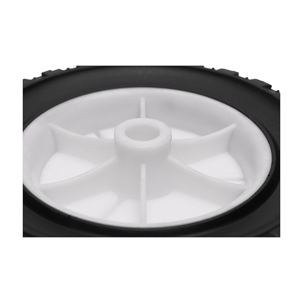 Univerzálne plastové koleso pre záhradné kosačky priemer 150 mm gumová pneumatika