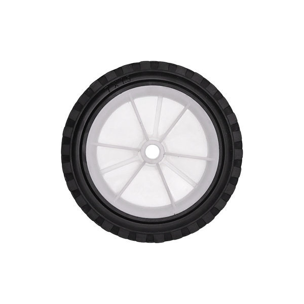 Univerzálne plastové koleso pre záhradné kosačky priemer 175 mm gumová pneumatika