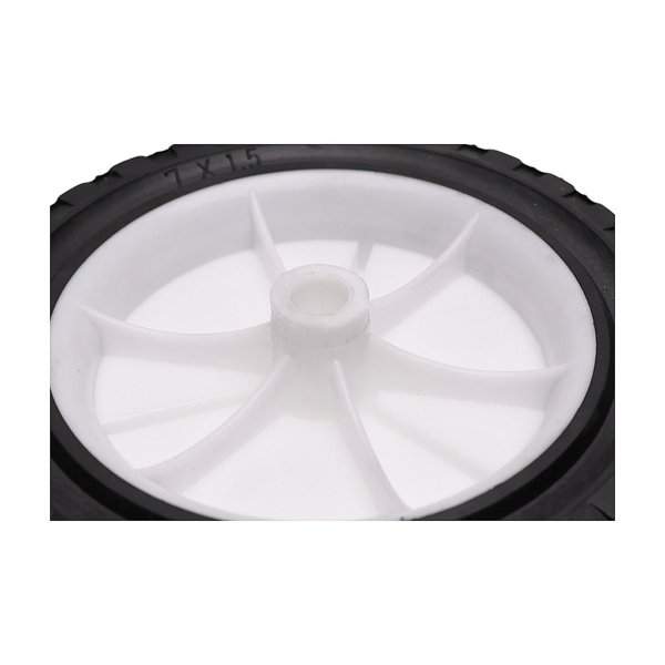 Univerzálne plastové koleso pre záhradné kosačky priemer 175 mm gumová pneumatika