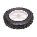 Univerzálne plastové koleso pre záhradné kosačky priemer 200 mm gumová pneumatika