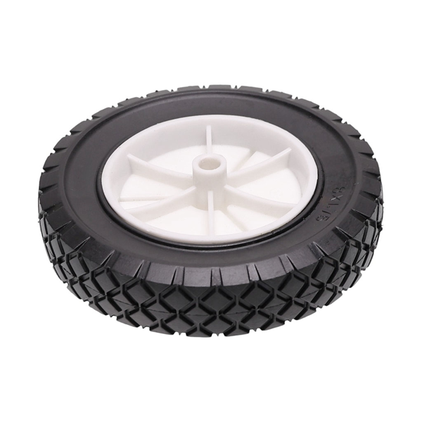 Univerzálne plastové koleso pre záhradné kosačky priemer 200 mm gumová pneumatika