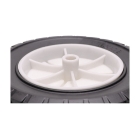 Univerzálne plastové koleso pre záhradné kosačky priemer 200 mm gumová pneumatika