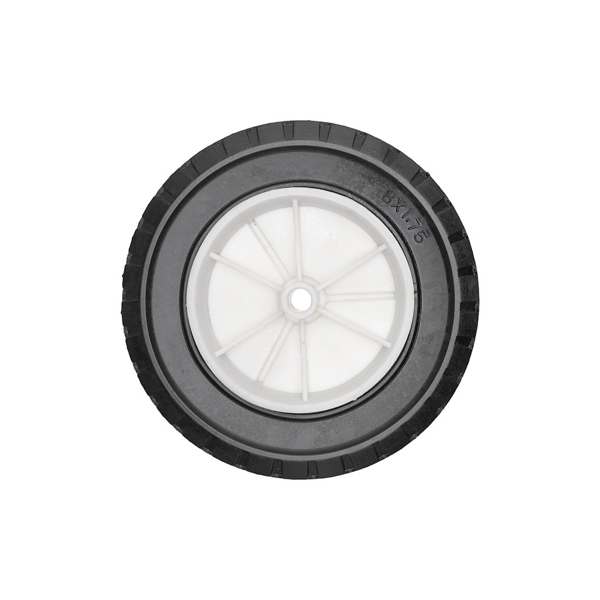 Univerzálne plastové koleso pre záhradné kosačky priemer 200 mm gumová pneumatika