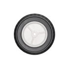 Univerzálne plastové koleso pre záhradné kosačky priemer 200 mm gumová pneumatika