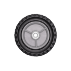 Univerzálne plastové koleso s ložiskom pre záhradné kosačky priemer 150 mm gumová pneumatika