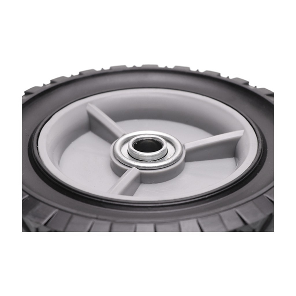 Univerzálne plastové koleso s ložiskom pre záhradné kosačky priemer 150 mm gumová pneumatika