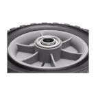 Univerzálne plastové koleso s ložiskom pre záhradné kosačky priemer 150 mm gumová pneumatika