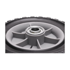 Univerzálne plastové koleso s ložiskom pre záhradné kosačky priemer 150 mm gumová pneumatika