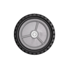 Univerzálne plastové koleso s ložiskom pre záhradné kosačky priemer 175 mm gumová pneumatika