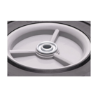 Univerzálne plastové koleso s ložiskom pre záhradné kosačky priemer 200 mm gumová pneumatika