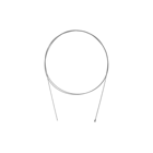 Univerzálné plynové lanko z nehrdzavejúcej ocele s dĺžkou 2500 mm