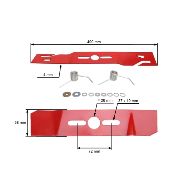 Univerzálny nôž Oregon 40 cm (16