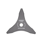 Univerzálny oceľový 3 zubý rezací nôž 255 mm x 3,0 mm pre krovinorezy a motorové vyžínače