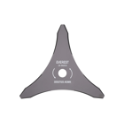 Univerzálny oceľový 3 zubý rezací nôž 305 mm x 3,0 mm pre krovinorezy a motorové vyžínače