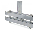 Univerzálny prípravok na rezanie dosiek s dĺžkou vhodnej vodiacej lišty 45 cm (18") - 122 cm (48")