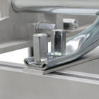 Univerzálny prípravok na rezanie dosiek vhodná dĺžka vodiacej lišty 35 cm (14") - 60 cm (24") Univerzálny prípravok na rezanie dosiek vhodná dĺžka vodiacej lišty 35 cm (14") - 60 cm (24")