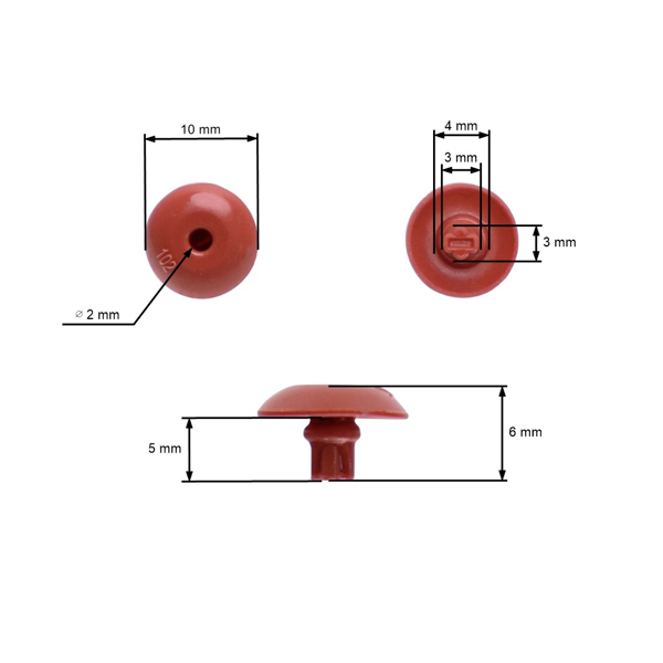 Ventil karburátora Walbro Zama Stihl Echo 123-181-40630 (OEM 188-12 188-12-1 188-14 188-14-1 0057030 4133 121 2700 4226-121-2700)