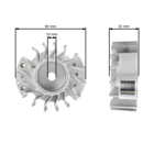 Ventilátor pre motorové píly Stihl MS170 MS180 017 018 (OEM 11304001201)