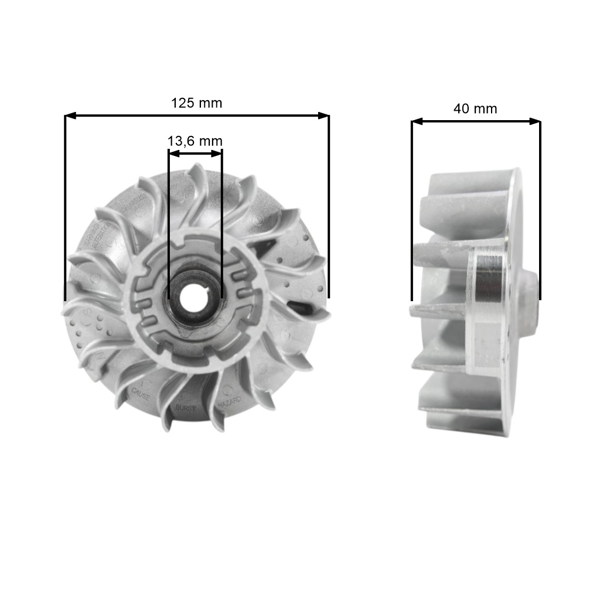 Ventilátor pre motorové píly Stihl MS880 088 (OEM 11244001210)