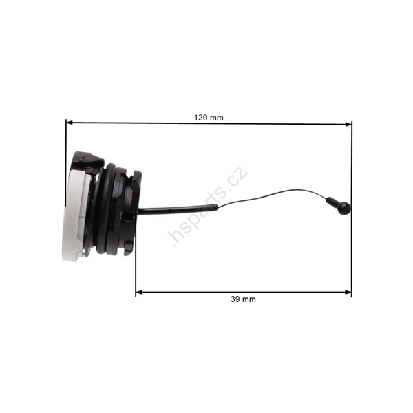 Viečko nádrže veľké pre motorové píly a krovinorezy Stihol MS181 MS200 MS210 MS231 MS250 MS270 MS290 MS361 MS362 MS460 MS880 FS240 FS260C BG55 (OEM 00003500533)