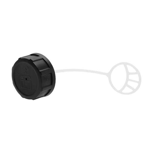 Viečko palivovej nádrže pre čínske krovinorezy a z hobbymarketov s objemom motora 26 cm3 32 cm3 43 cm3 52 cm3