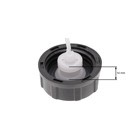 Viečko palivovej nádrže pre čínske krovinorezy a z hobbymarketov s objemom motora 26 cm3 32 cm3 43 cm3 52 cm3