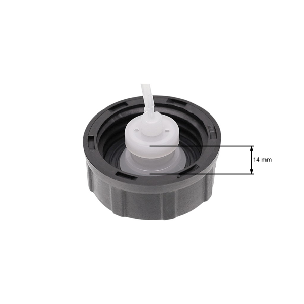 Viečko palivovej nádrže pre čínske krovinorezy a z hobbymarketov s objemom motora 26 cm3 32 cm3 43 cm3 52 cm3