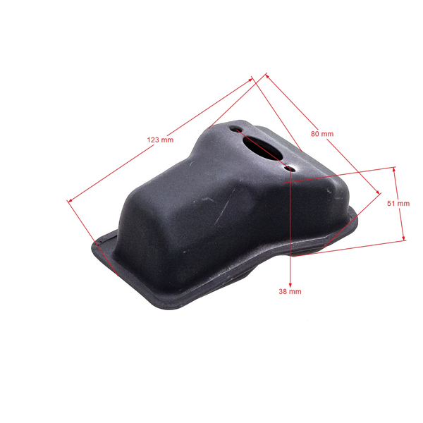 Výfuk pre čínske motorové píly a píly z hobbymarketov s objemom motora 38 cm3