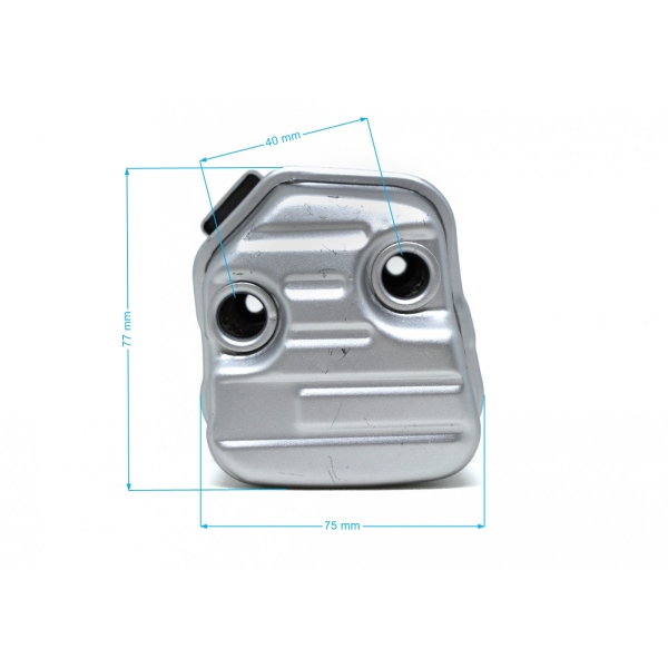 Výfuk pre motorové píly Stihl MS171 MS181 MS211 MS171C MS181C MS211C (OEM 11391400609 11391400602 11391400604 11391400607)